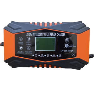 Vente chaude 12V10A-24V5A chargeur <span class=keywords><strong>de</strong></span> <span class=keywords><strong>batterie</strong></span> automatique <span class=keywords><strong>de</strong></span> voiture <span class=keywords><strong>moto</strong></span> chargeur <span class=keywords><strong>de</strong></span> <span class=keywords><strong>batterie</strong></span> d'arrêt <span class=keywords><strong>pour</strong></span> <span class=keywords><strong>batterie</strong></span> sans entretien - Product Image 1
