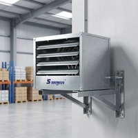 Calentador de Aire Eléctrico de Alta Capacidad de Calefacción de 100KW, Venta Directa del Fabricante Shiman, para Fábrica, Taller, Invernadero