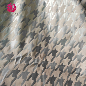 <span class=keywords><strong>Nappe</strong></span> Jacquard Tissée Robuste Longue jusqu'au Sol B008-120 avec Taille Personnalisée et Logo Gris - Product Image 3
