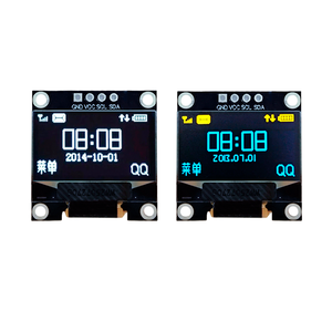 0,96-Zoll-PMOLED-Anzeigemodul Blau Gelb Modus 128 X64 I2C SSD1306-Modul - Product Image 2