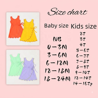 DH ODM Vente en gros Robe portefeuille personnalisée pour enfants et jeunes, couleur unie, bord festonné, vêtements de jeu actifs, en vrac