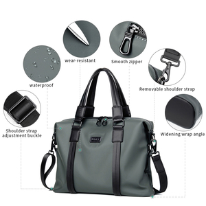 Maletín <span class=keywords><strong>Ejecutivo</strong></span> de Nailon Estilo Vintage Unisex, Accesorios Ejecutivos, Maletín para Trabajo, Maletín para Abogados - Product Image 2