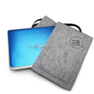 Portable Multi-Purpose 11 13 14 15 15.6 Inch <b>Computer</b> Messenger Carry <b>Bag</b> Felt Laptop Sleeve Case <b>Bag</b> - Product Image 6
