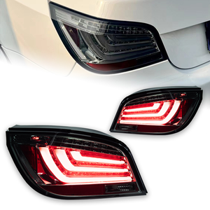 Nouveaux feux arrière transparents E60 Série 5 GTS 2003-2009, feux de jour, feux de freinage, clignotants, 6000K, 6000 lumens, 12V, kit de modernisation - Product Image 4