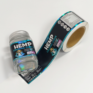 Etiquetas de Rollo con Holograma Personalizadas, Seguras para Alimentos, Resistentes al Agua y al Aceite, Autoadhesivas, con Logotipo Personalizado, para Botellas, Frascos y Envases de Cosméticos y Alimentos - Product Image 5