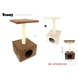 เสาข่วนเล็บแมว ยอมมี่ ขนาด 30 ซม. พร้อมของเล่นลูกบอลสำหรับแมว - Product Image 3