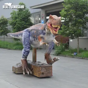 Robot Dinosaurus T-rex Berbicara Interaktif, Dinosaurus Animasi Berjalan