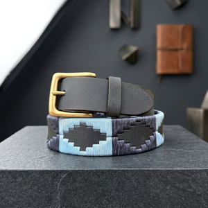 Cinturones de Cuero Hechos a Mano con Hebilla de Acero Impresa por Transferencia Térmica, Cinturones Polo Duraderos de la Mejor Calidad para Hombre, Última Moda - Product Image 6