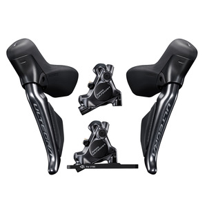 Groupe de transmission électronique Shimano <span class=keywords><strong>Ultegra</strong></span> Di2 R8170 2x12s pour vélo de route à freins à disque, comprenant R8150 FD RD R8100 et <span class=keywords><strong>pédalier</strong></span> d'origine - Product Image 3
