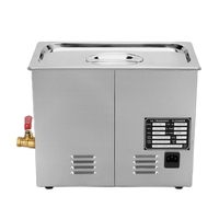 Nettoyeur à ultrasons en acier inoxydable 304, 6l, 40KHz, minuterie numérique, chauffage, Machine à laver Portable