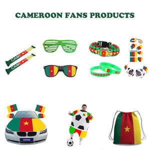 Camiseta de Fútbol de Camerún con Logotipo Personalizado, Artículo de Recuerdo para Fanáticos, Material de Poliéster, Impresión Digital, Talla Personalizada - Product Image 2