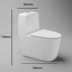 Сантехника для ванной комнаты, фарфоровые унитазы - Product Image 6