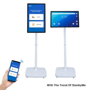 Televisor LED Inteligente con Pantalla Giratoria Táctil de 21.5, 23.8, 27 y 32 Pulgadas, USB-C, Recargable, Portátil, con Android 12, 4+64GB, 8+128GB - Product Image 3