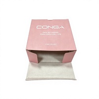 Coffret Cadeau Cosmétique en Carton Ondulé Écologique à Base de Matériaux Recyclés, Personnalisable avec Logo, Finition Mate et Impression UV pour Cils