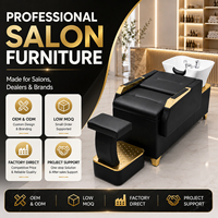 Unité de lavage électrique JOXIN avec coque en fibre de verre, fauteuil de salon inclinable, mousse haute densité et plateforme pour les pieds en acier inoxydable