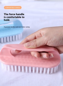 Sunshine Factory moule à épurateur à <span class=keywords><strong>main</strong></span> en plastique petite <span class=keywords><strong>brosse</strong></span> de nettoyage à poils en <span class=keywords><strong>nylon</strong></span> pour vêtements de bébé utilisation quotidienne à la maison et dans la cuisine Golf - Product Image 4