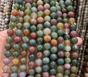 Vente en gros Agate naturelle rouge Oeil de tigre 10/12mm Perles en vrac Semi-fini DIY Bracelet Bijoux Accessoires - Product Image 2