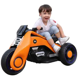 New Style Children Baby Ride on Plastic Motorbike Toy Battery Powered Kids Electric Motorcycle with Cool Light