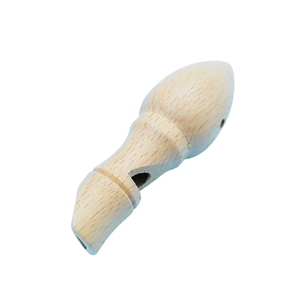 Sifflet d'imitation d'oiseau en bois massif pour enfants, instrument de percussion Orff, vente en gros - Product Image 1
