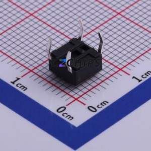 DTS-61R-V Tactile Switch Through hole Component (THT) Switch Single Pole Single Throw Round Button Through Hole 6.2mm - Product Image 2