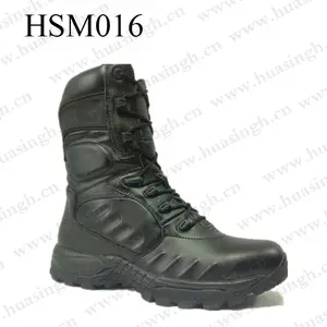 LLJ，强力原装防寒战斗鞋全真皮猎靴HSM016