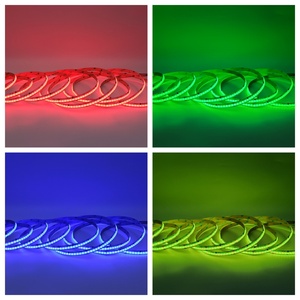 Three Line Iridescence 576Led 18W/M RGB Dimmable LED <b>Strip</b> for Residential Commercial Cob Flexible Led <b>Strip</b> Lights - Product Image 5