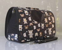 Sac de transport imperméable pour vêtements Oxford, sac de voyage pour animaux de compagnie, sac à main pour chien et chat