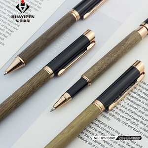 Kim Loại Gỗ Bút <span class=keywords><strong>Pluma</strong></span> Bi Lăn Bút Bút Kit Trống Gỗ Cho Khắc - Product Image 4