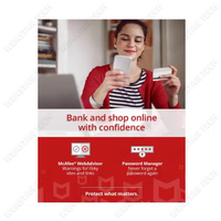 McAfee Internet Security 10 Appareils 1 An Logiciel Antivirus Ordinateur Windows