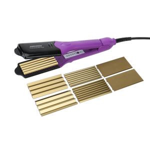 Chine Fabricant Femme Marque Privée Cheveux Crimper Fer nouveau <span class=keywords><strong>Salon</strong></span> De Coiffure Outils Défriser Les Cheveux Et <span class=keywords><strong>Bigoudi</strong></span> 2 En 1 - Product Image 6