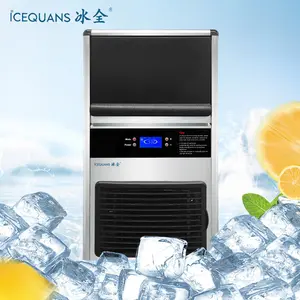 Alta calidad 220V/110V/50Hz/60Hz Máquina de hielo Barra pequeña Precio al por mayor 30KG Máquina de hielo en cubitos de enfriamiento rápido