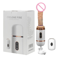 Hochwertiger Ferngesteuerter Automatischer Teleskop-Vibrator Dildo Vibrator Künstlicher Realistischer Penis Sexspielzeug für Frauen Vibratoren
