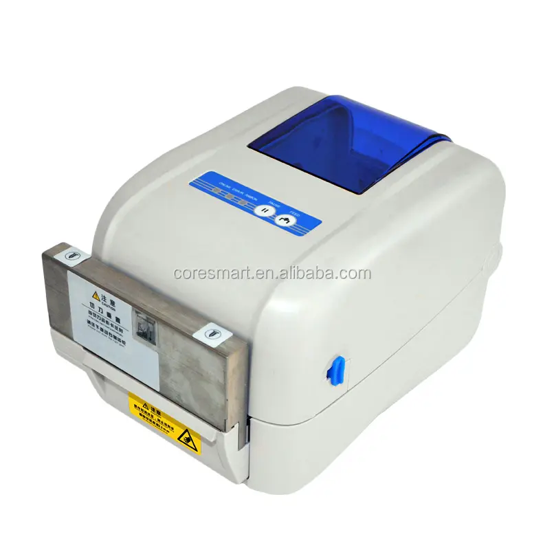 4 Inch 203DPI 300dpi Desktop Direct Thermal Transfer Label Printer with Cutter 1824TC 1834TC for Fabric Labels in Stock