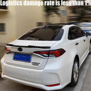 Aileron de coffre de voiture en ABS de haute qualité, couleur apprêtée, pour la nouvelle Toyota Corolla 2019 2020 - Product Image 2