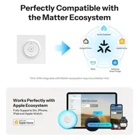 Sonoff MINI-DIM-E Matter WiFi Dimmer Duvar Anahtarı Fusion Serisi Orb-DIM Adaptif Pürüzsüz Karartma Deneyimi Ekosistemi PC