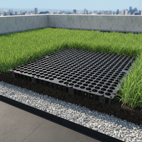 Tapis de drainage écologique en géocomposite non tissé en PP, 30*500*500, pour jardin sur toit, stade, podium, bac à plantes
