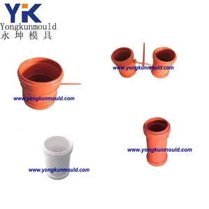 PVC flared pipe joint injection mould