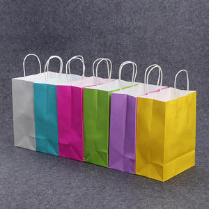 Wholesale Custom Printed Food Packaging Kraft Bread Grocery Square Bottom Greaseproof Takeaway Food <b>Paper</b> Bag - Product Image 1