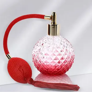 Luxe Airbag Glazen Verstuiver Spray Navulbare 50Ml Ronde Parfumfles