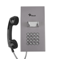 Téléphones publics pour les prisons, les centres de détention, les kiosques publics, les fabricants de téléphones métalliques pour les aéroports et les hôpitaux