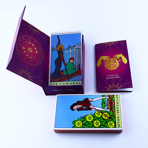 Cartes de tarot d'intérieur pour adultes, cartes de jeu au design moderne et amusant, cartes à jouer magiques personnalisées, vente en gros - Product Image 1