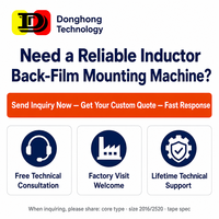 Machine de montage de film de support d'inducteurs DH avec alimentation automatique par engrenages et pompe, ligne de tri CCD pour usine d'inducteurs CMS