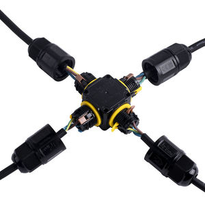 Conector de Cable Tipo X CE IP68 Impermeable de 24A 2.5-4mm2 10AWG 12AWG 14AWG para Iluminación - Product Image 2