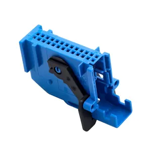 Einfach verfügbar 185879-2 Blau Wasserdicht Elektrisch 26-polig Kabelbaum stecker gehäuse Auto-Stecker
