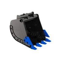 Acoplador Rápido Hidráulico para Miniexcavadora con Inclinación y Rotación Manual para Construcción