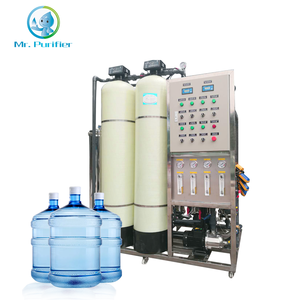Système de traitement d'eau par osmose inverse en acier au carbone, <span class=keywords><strong>pompe</strong></span>, filtres à <span class=keywords><strong>sable</strong></span> et à charbon, 500L/heure, garantie 1 an pour l'eau potable - Product Image 4