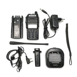 Intercomunicador para Exteriores BFUV-82, Linterna de Alta Iluminación de 5W, Walkie Talkie UV Bidireccional de 128 Canales, Portátil Negro - Product Image 6