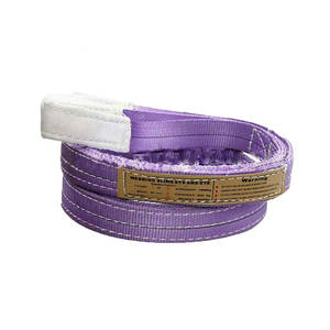 Sangle plate en polyester, sangle sans fin <span class=keywords><strong>de</strong></span> type œil, sangle ronde, facteur <span class=keywords><strong>de</strong></span> sécurité 5:1 - Product Image 2