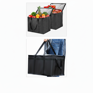 Bolsa refrigeradora impermeable Bolsa refrigeradora de papel de aluminio Bolsa refrigeradora aislada para el almuerzo - Product Image 1