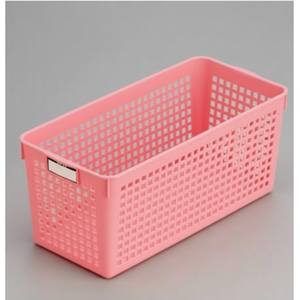 Cesto di stoccaggio nome sottile Inomata in colore rosa - Product Image 1
